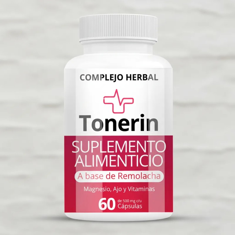 Tonerin Frascos 180 Cápsulas Nueva Presentación Sabor