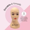 MILANO COLLECTION 12" Durable Silicone Professional Wig Styling Head Compatible