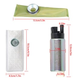 WFLNHB High Performance Fuel Pump K10912-0001 Replacement for Chevy Pontiac 3.8L 5.7L V6 V8 TPI LT1 LT4 Iroc Z28