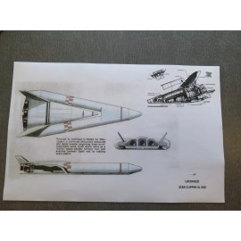 Unbranded Space Plane - Loclheed Star Clipper SL 200  Diagram