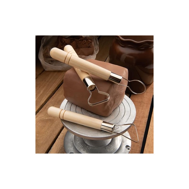 Royal & Langnickel 3 Jumbo Pottery Ribbon Sculpting Tools RSET-POT14