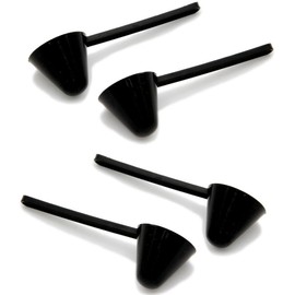 Chef Craft 4 Piece Perfect Coffee Measuring Spoon Scoop, Black