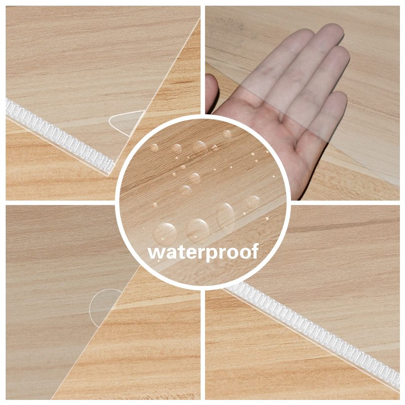 30 Packs A4 Transparent Plastic Folders Clear Plastic Wallets A4