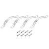 sourcing map Stainless Steel Door Pull Handles, 4Pcs 78mm/3.07" Long