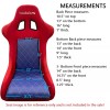InVictus Replacement Cushions for Bucket Race Seat 310 NRG Blue