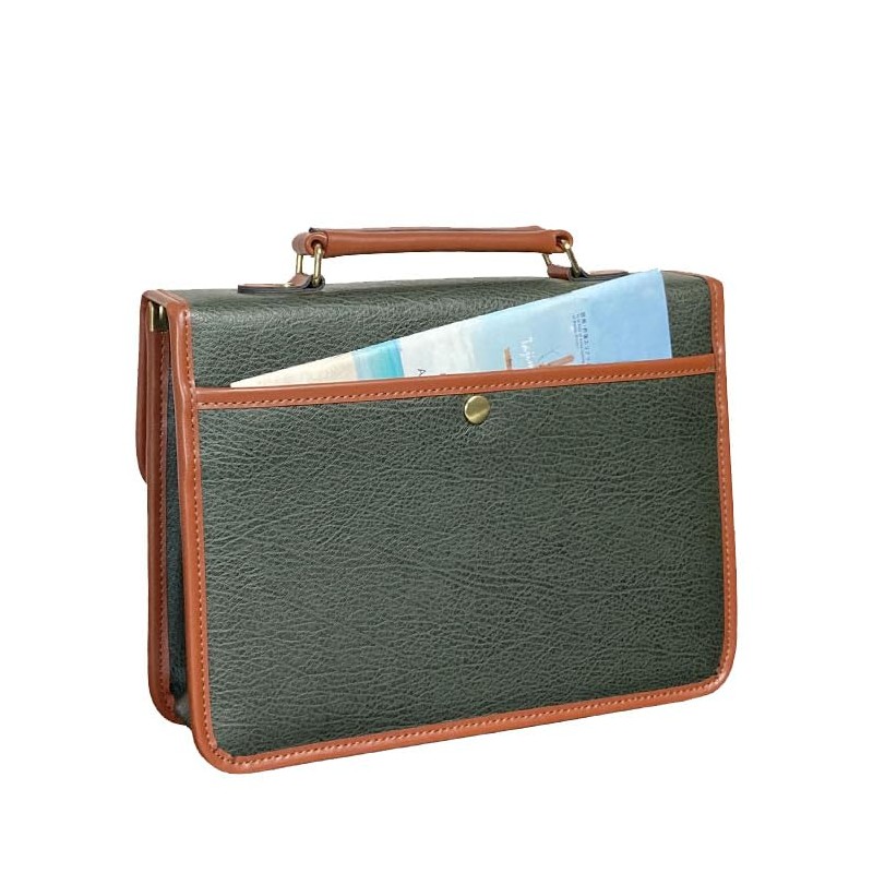 [Hirano Bag] Toyooka Craftsmanship Handbag, Domestic Second Bag, Handbag, Men's,