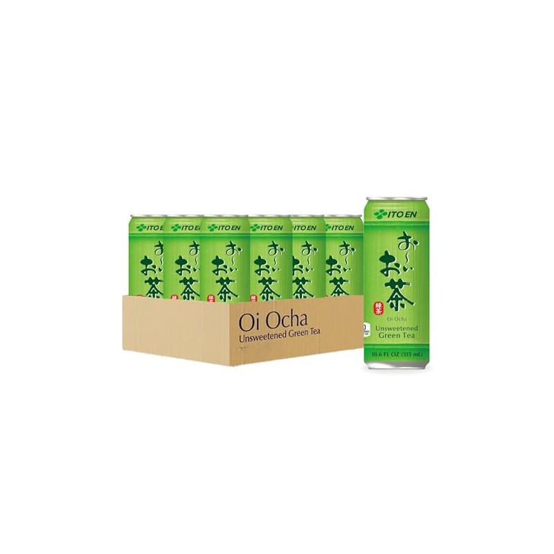 Ito En Oi Ocha Green Tea, Unsweetened, 10.6 Ounce (Pack