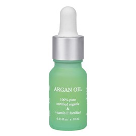 PURECODE Unscented 100% Pure Organic Argan Oil with Vitamin E Fortified - Made In the USA (10ml)
