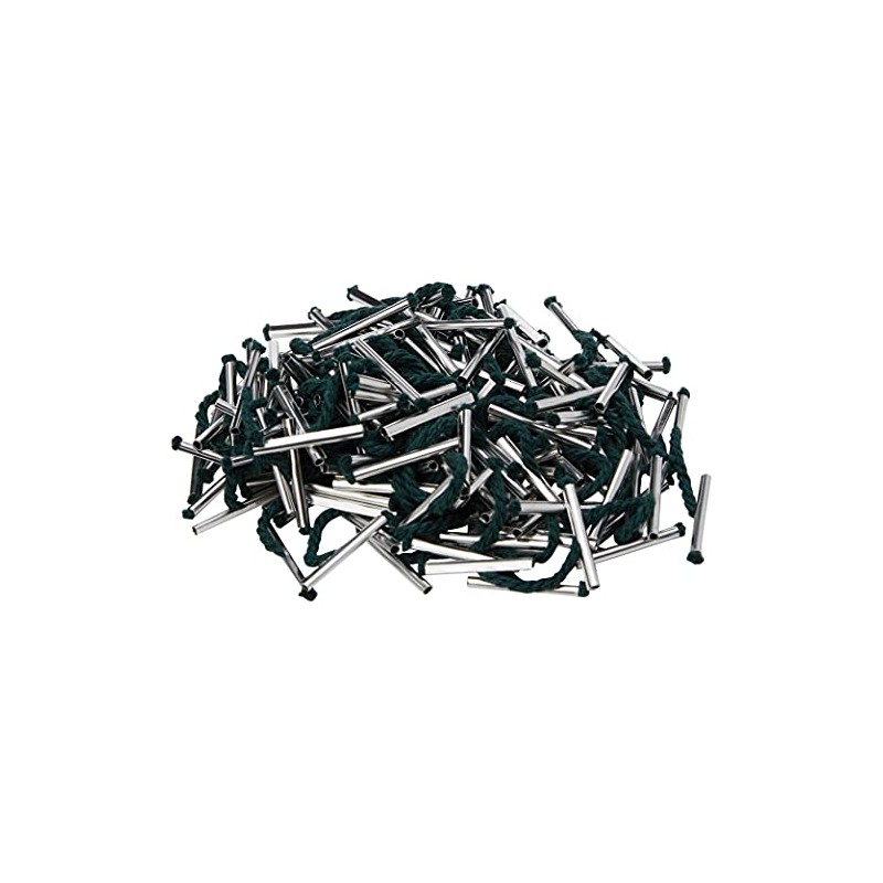 Whitecroft Essentials 27151/10 25 mm Metal Ended Treasury Tags -