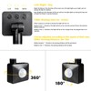 Willpower 2pcs LED Floodlight 30W 3000lm LED Security Lights Outdoor