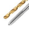 sourcing map Tap and Drill Bit Set, 5pcs M5 x