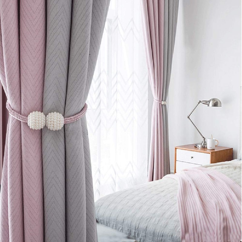 Magnetic Curtain Tie Backs & Clips - Rope Holders for