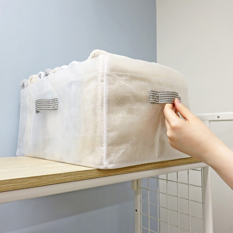 Towa Sangyo Laundry Storage Case L 11.8 x 15.7 x