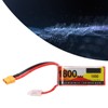 1800mAh Lipo Battery 100C Discharge Rate 14.8V 4S XT60 Plug
