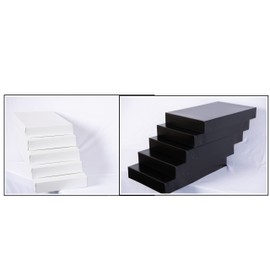 A1BakerySupplies® Men Shirt Box Women Top Box Gift Boxes Wrap Boxes Apparel Gift Boxes with Lids 10 Pack (Black and White Assorted)