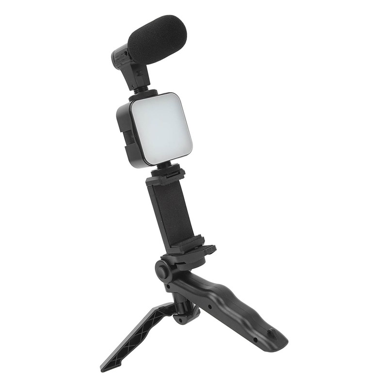 LED Video Light On Camera Accessories Kit Bundle Includes LED