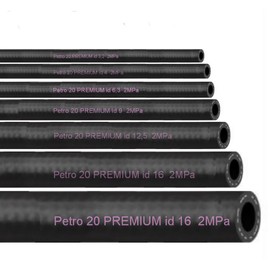 Petrol hose, oil hose, fuel hose, diesel hose, 2MPa (3.2 mm inner x 9.6 mm outer)