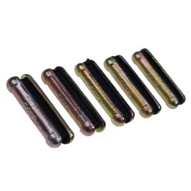 JZGRDN 5 Pack Flexpins 6737326 Compatible with Bobcat Style Backhoe, Mini Excavator, Skid Steer Bucket Teeth