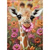 HEIBAGO 5D Animal Diamond Painting Kits for Adults, DIY Giraffe