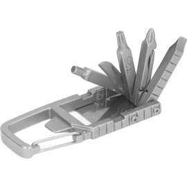 12 en 1 Llavero Multiherramienta, Acero Inoxidable Plegable Multiherramienta, Ranura Hexagonal Destornillador, Abrebotellas, Soporte para Teléfono, Regalos Multifunción para Hombres, Padres y Amigos