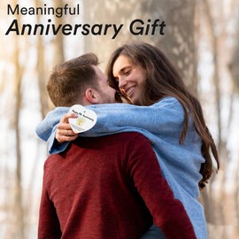 Morycraft 8th Anniversary Ornament Gifts, Best Bronze Anniversary Wedding Romantic Keepsake, Happy 8 Year Anniversary Christmas Ornament Gifts for Him, Her, Husband, Wife, Couple, Men, Women