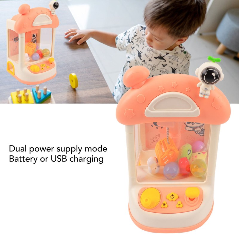 Mini Claw Machine Electric Arcade Games Grabber Toy Mini Doll