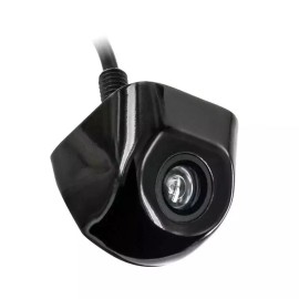 iBeam TE-LPGC Above License Plate Backup Cam with Gloss Black Metal Housing