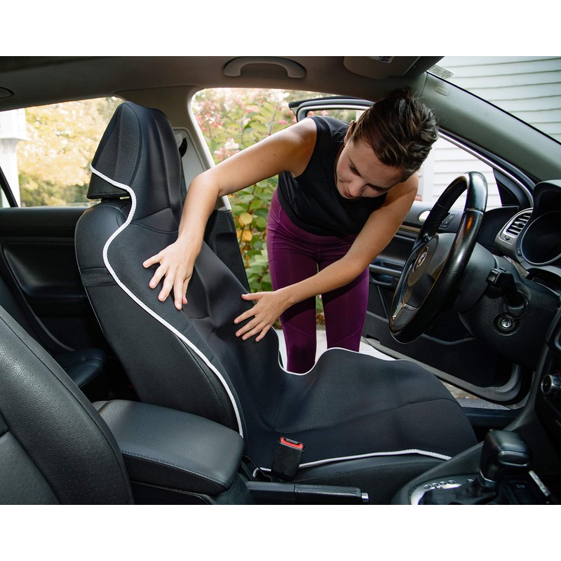 Gorla Gear Black Premium Universal Fit Waterproof Stain Resistant Car