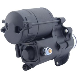 Starter Replacement New for 2006-2014 Road King Heritage Softail Dyna FLHR FLHRC FLHRS FLHT FLHX FLSTC, 31618-06 31619-06A 428000-3490 3491 410-52175 SHD0013 41052175 18905N