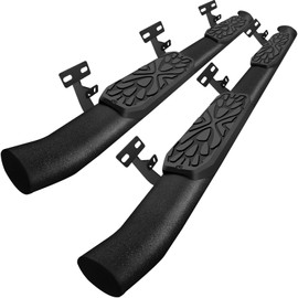 OTHOWE 3.5 Inches Oval Tube Bar Running Boards Compatible with 2009-2018 Dodge Ram 1500 Crew Cab, 2010-2024 Ram 2500 3500 Crew Cab. Side Steps and Carbon Steel Step Bars.