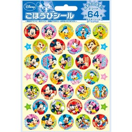 Beverly SL-044 Reward Stickers, Mickey & Friends (Pack of 64)
