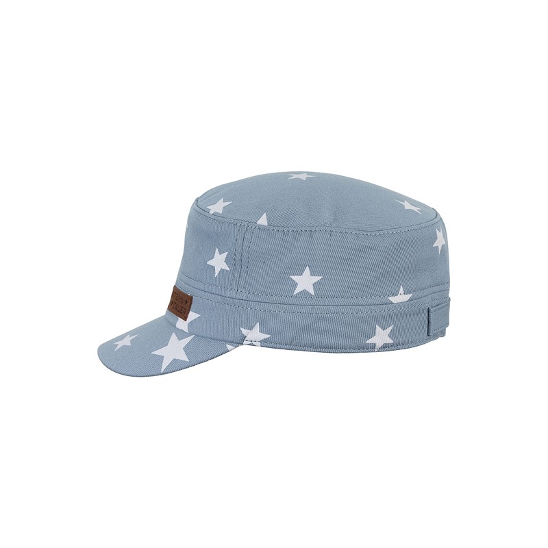 Sterntaler Unisex Children's Worker Cap Stars Children's Hat, sky blue