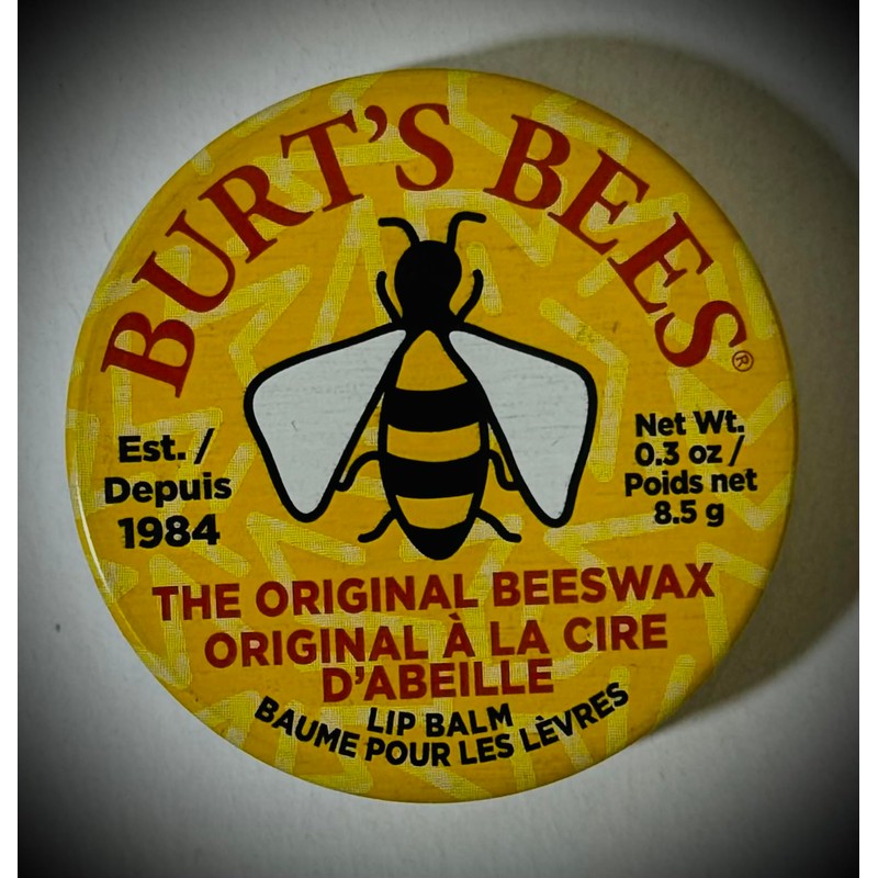 Burt's Bees Moisturizing Retro Lip Balm Tin with Vitamin E