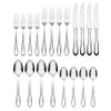 Hampton Forge 895329 Alesey Mirror 20 Piece Everyday Flatware Set,
