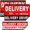 Miss Kiss Delivery Driver Magnet for Car, Frequent Stops Car