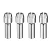 HARFINGTON 4pcs 3.0mm Drill Chucks Collet Bit 18mm Length Mini