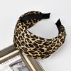Yonchic Leopard Print Wide Headbands, Large Soft Headbands for Women