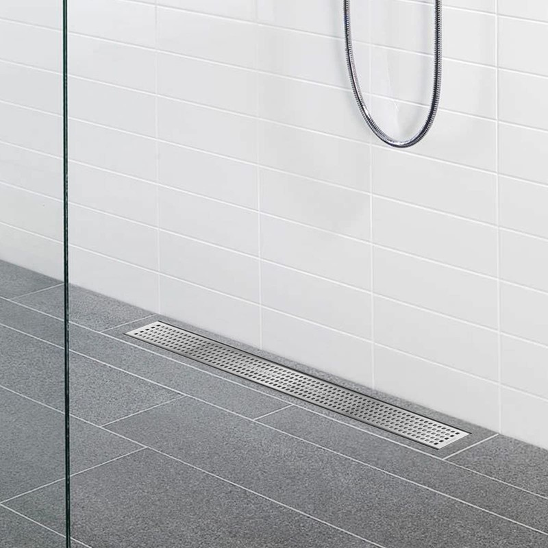 Bernkot Linear Shower Drain 30", 304 Stainless Steel Floor Drain