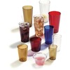 Carlisle 521613 Stackable Shatter-Resistant Plastic Tumbler, 16 oz., Amber