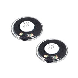 uxcell 2W 8 Ohm DIY Speaker 36mm Round Shape Replacement Loudspeaker 2pcs