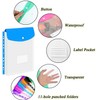 A4 Transparent Folders 11 Holes Expandable Large Capacity Binder Pocket