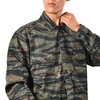 BACKBONE Mens Army Military Battle Dress Uniform BDU Shirt Camo