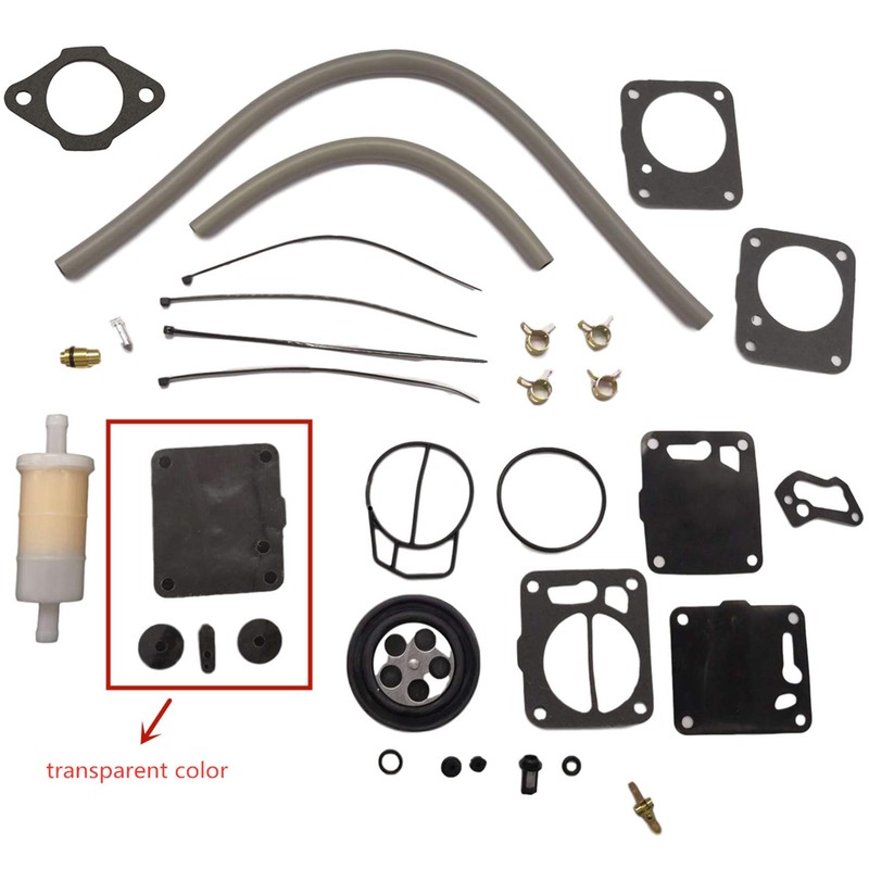 Dual Carburetor Rebuild Kit Replacement for Sea Doo SP SPX