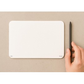 CLEVER SIGNS A5 Dot Grid Notepad - 2 Pack (5,8" x 8,3")- Medium Dotted Memo Desk Pads-Premium Paper with Cardboard Back Support - Ideal for Note-taking, Planning, Sketching, and Journaling
