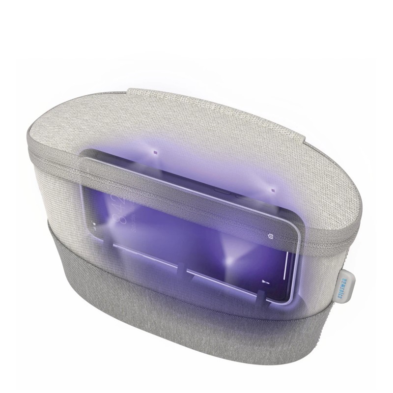 HoMedics UV-Clean Portable Sanitizer Bag, Kills Bacteria & Viruses, Ultra-fast