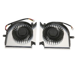 CPU GPU Cooling Fan Replacement for MSI GE75 GP75 GL75 WE75 GE63 GP63 GL63 GV63 GE73 GL73VR 4 Pin DC 5V 0.55A GPU Fan CPU GPU Fan