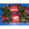 Ashland 6ft Red Berry Poinsettia Holly Chain Garland Lot Of