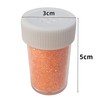 12 Colors Bottle Neon Glitter Glitter Powder for Nail Art