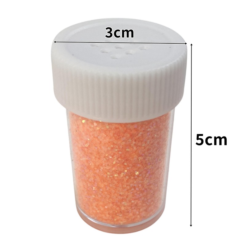 12 Colors Bottle Neon Glitter Glitter Powder for Nail Art