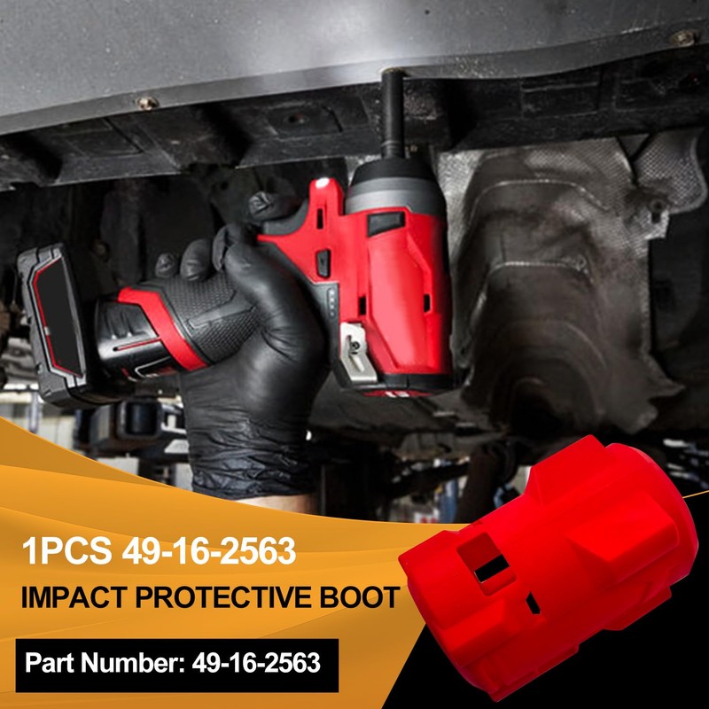 deawater 1pcs 49-16-2563 Impact Driver Protective Boot Fit for M12